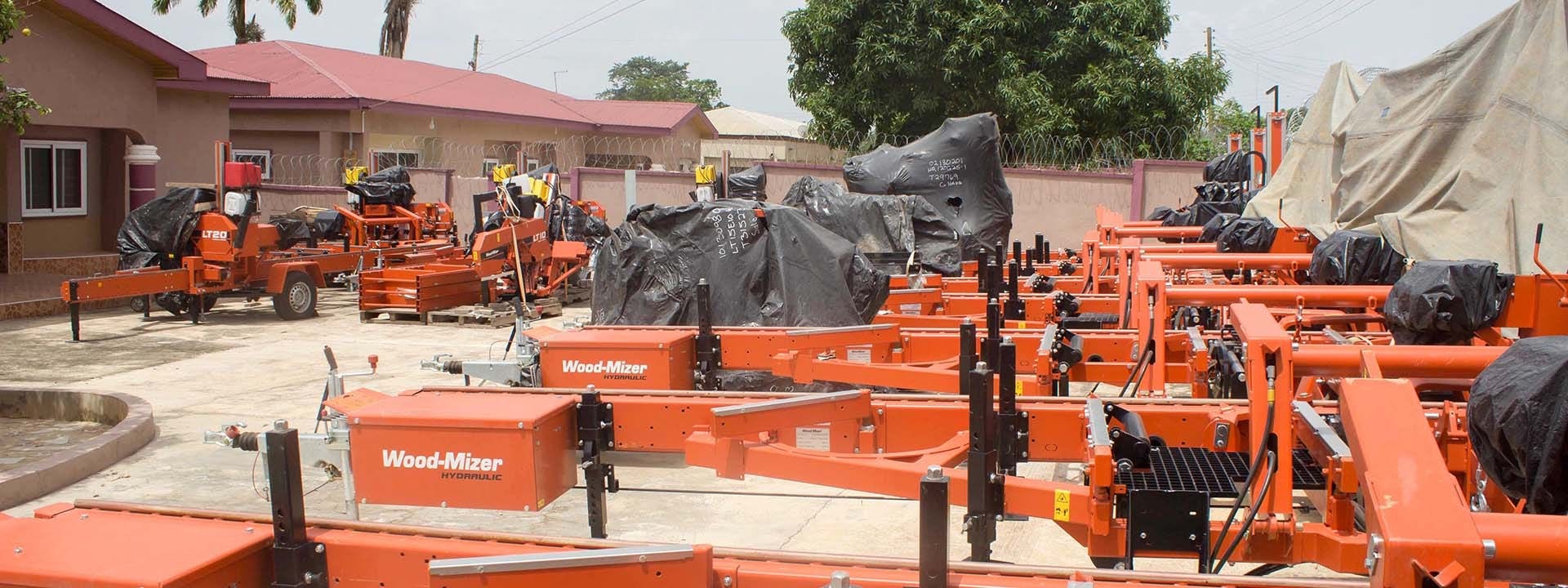 WOOD-MIZER’S FOOTPRINT IN GHANA GROWS FURTHER